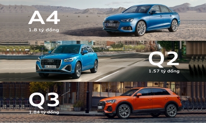 Audi Việt Nam ưu đãi cho các hàng loạt mẫu xe